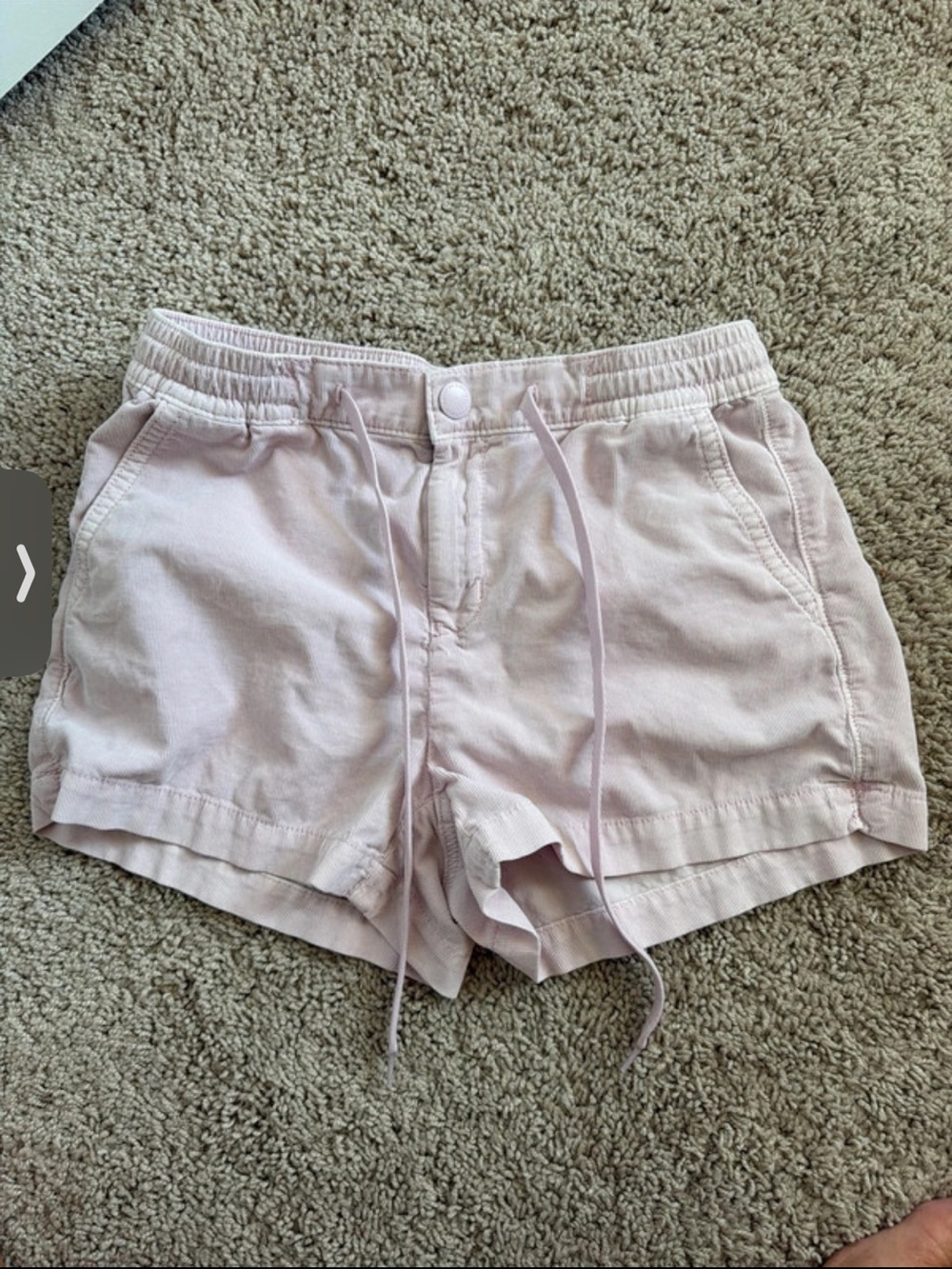 American Eagle Outfitters Light Pink Drawstring Athletic Shorts XS